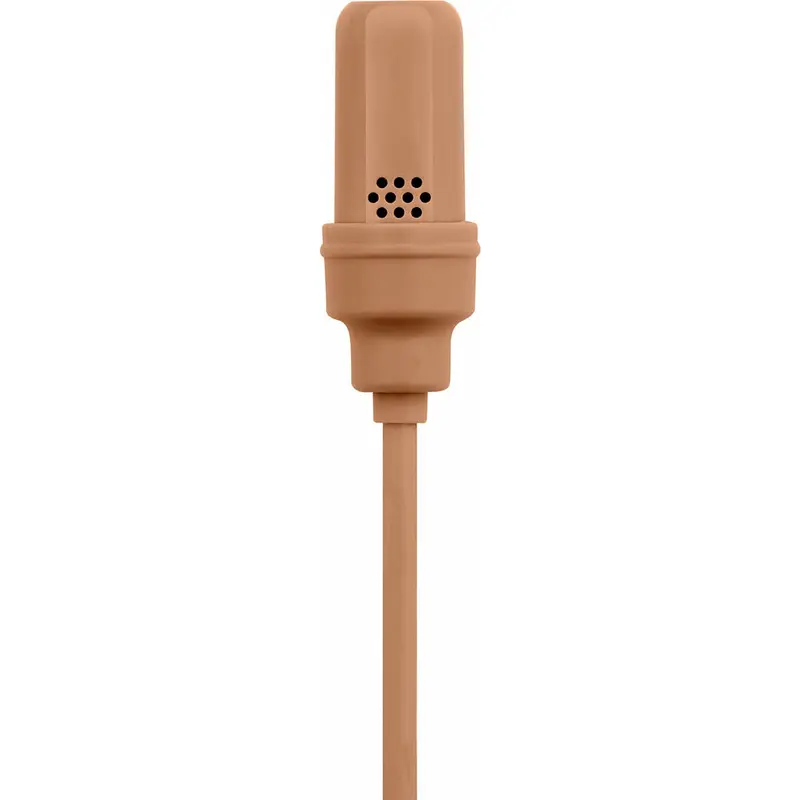 Shure UL4C/C-MTQG-A UniPlex Cardioid Subminiature Lavalier Microphone with MTQG Connector - Cocoa