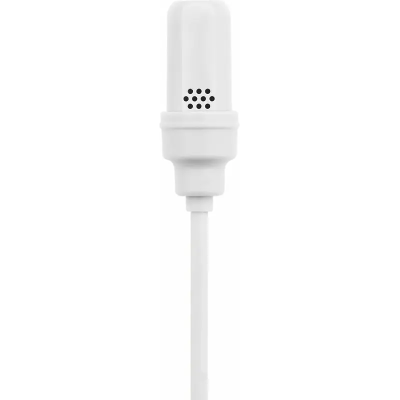 Shure UL4W/C-MTQG-A UniPlex Cardioid Subminiature Lavalier Microphone with MTQG Connector - White