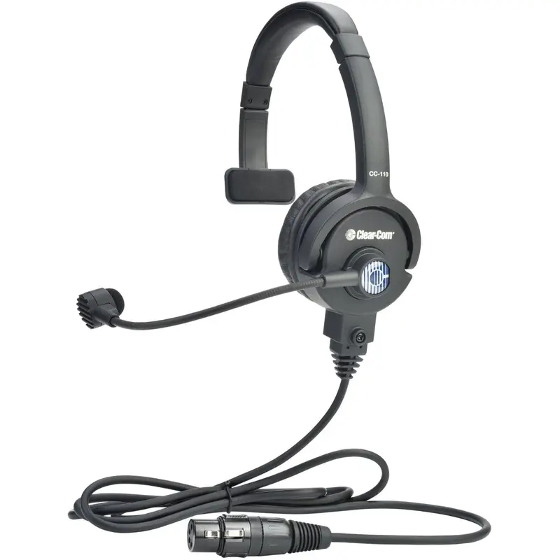 Clear-Com CC-110-X5 Single Ear Headset XLR (M) 5-Pin with Dynamic Microphone