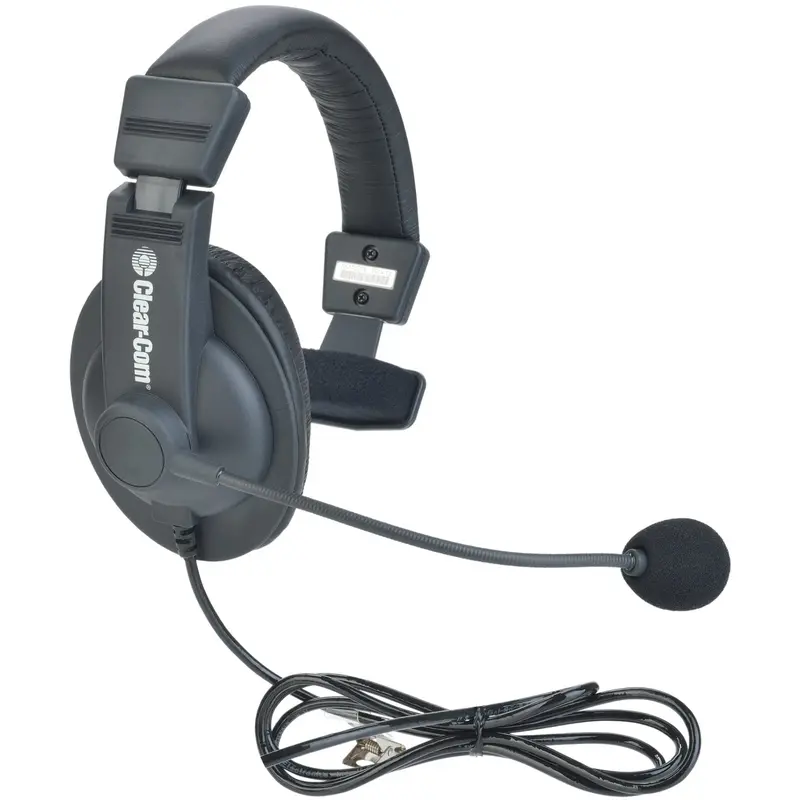 Clear-Com CC-15-X4 Single Ear Headset XLR (F) 4-Pin with Electret Microphone