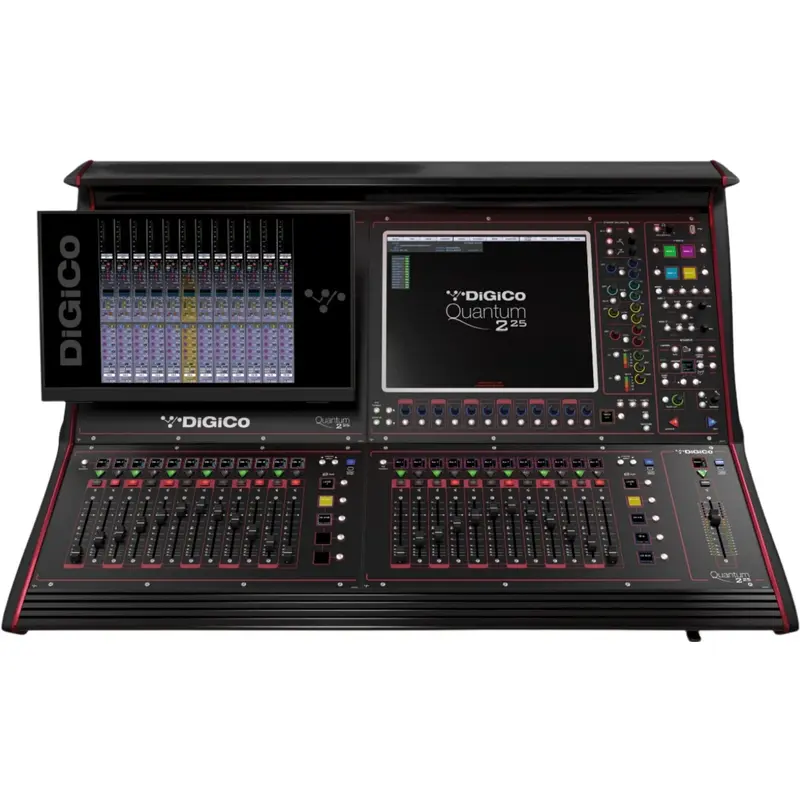 DiGiCo Quantum 225 Digital Mixing Console - MADI and One Multi-Mode Optics ST