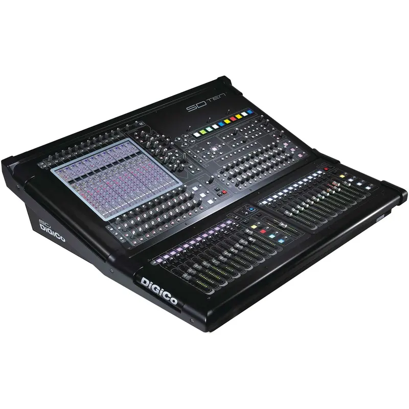 DiGiCo SD10-24 Compact 144-Input Digital Mixing Console - MADI and One Multi-Mode Optics ST