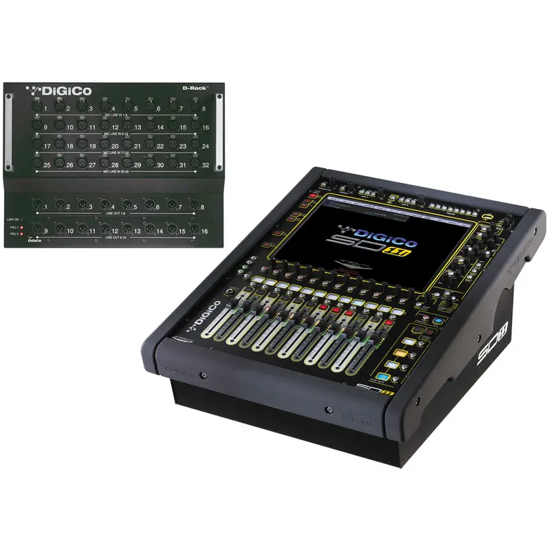 DiGiCo SD11i Rack Pack - MADI and One Multi-Mode Optics HMA