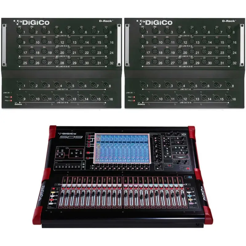 DiGiCo SD9 RACK PACK Install Package - MADI and One Multi-Mode Optics ST