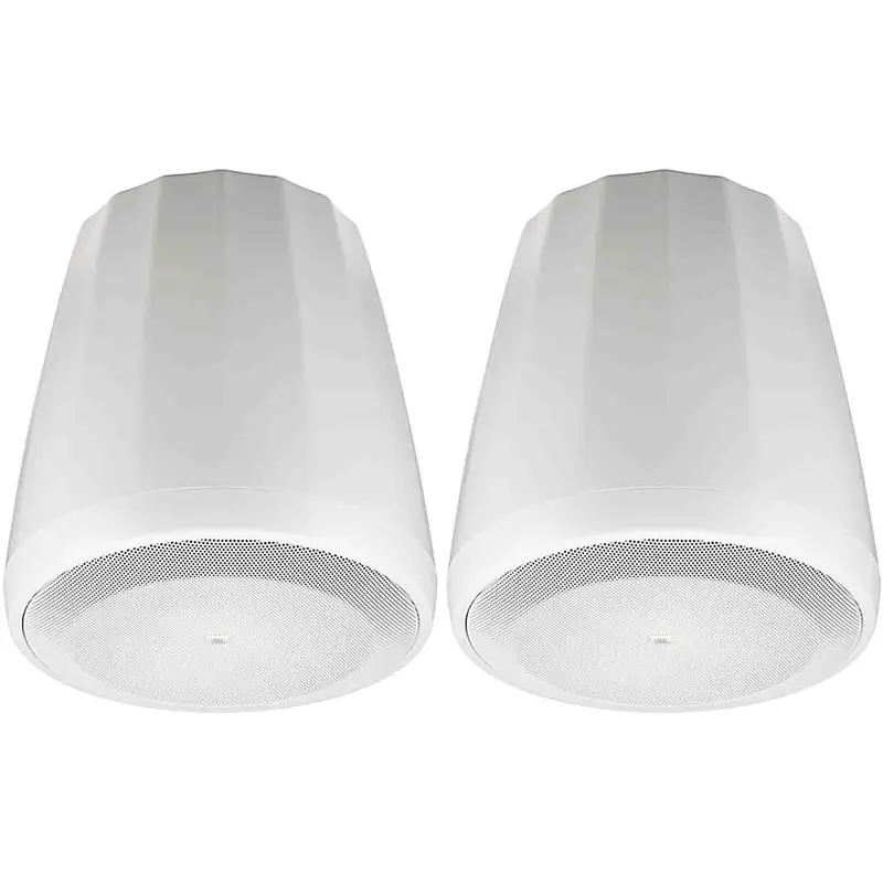 JBL C64P/T-WH 4-Inch Full-Range Pendant Speaker Pair - White