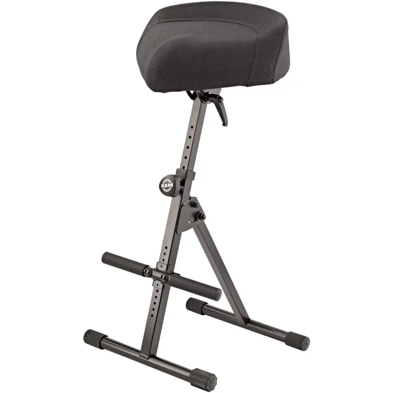 K&M 14044.000.55 Multi-Purpose Stool - Black Fabric