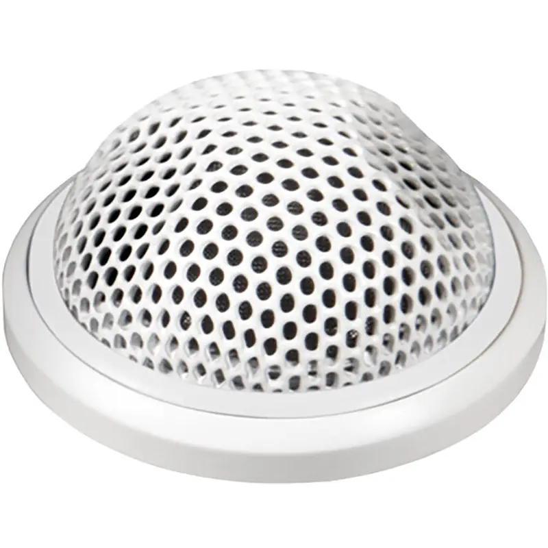 Shure MX395W/BI Microflex Low Profile Bidirectional Boundary Microphone - 3-Pin XLR - White