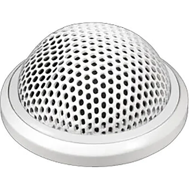 Shure MX395W/C Microflex Low Profile Cardioid Boundary Microphone - 3-Pin XLR - White