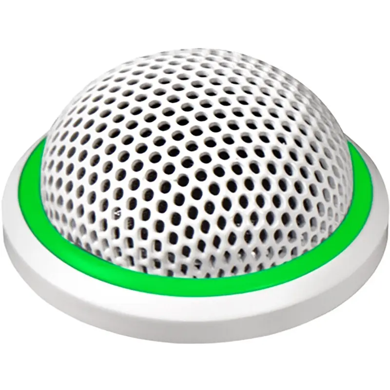 Shure MX395W/O-LED Microflex Low Profile Omnidirectional Boundary Microphone - 5-Pin XLR - White
