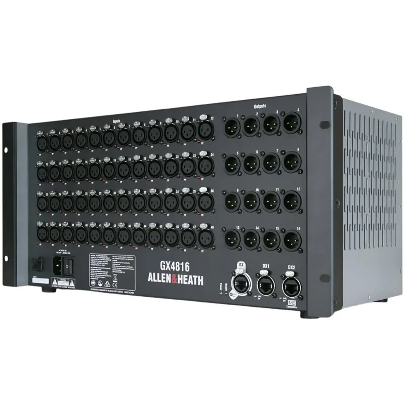 Allen & Heath GX4816 96 kHz 48-Input / 16-Output Portable GX Expander with DX Sockets