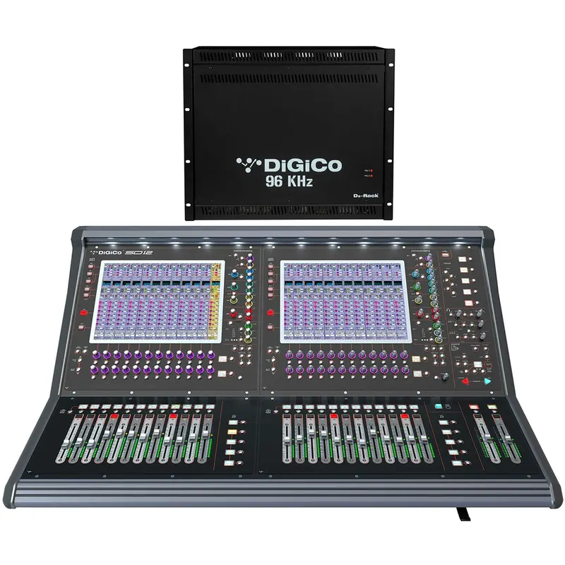 DiGiCo SD12 96-Input Digital Mixing Console D2 Package - MADI Only