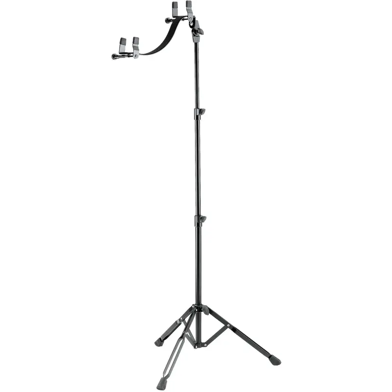 K&M 14761.000.55 Acoustic Guitar Performer Stand - Black