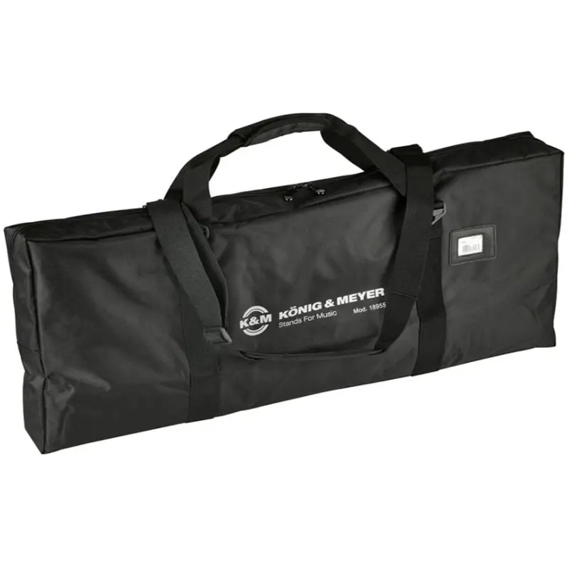 K&M 18955.000.00 Carrying Case for the Table-Style Stage Piano Stand 18953 - Nylon - Black
