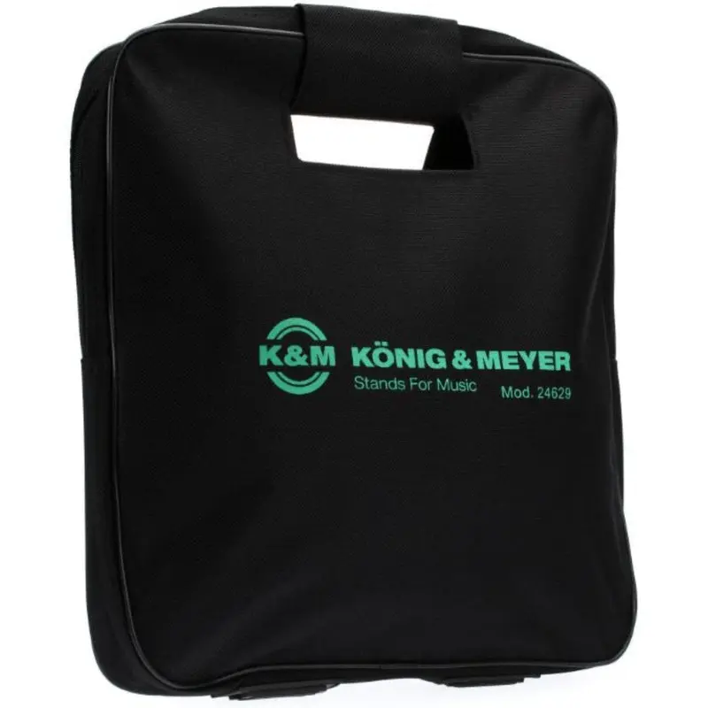 K&M 24629.000.00 Carrying Case for Base Plate - 16.535 x 16.535" - Nylon - Black