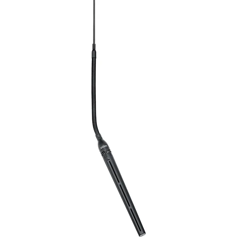 Shure MX202B/MS Overhead Mini-Condenser with Mini Shotgun Cartridge - In-line Preamp - Black