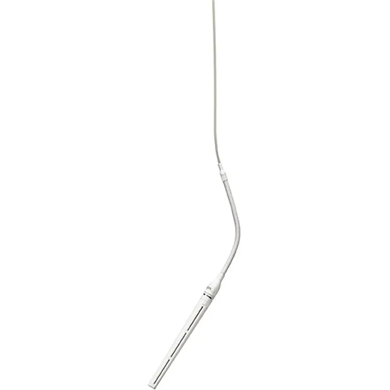 Shure MX202W-A/MS Microflex Overhead Mini-Shotgun Microphone with 3-Pin XLR Plug - White