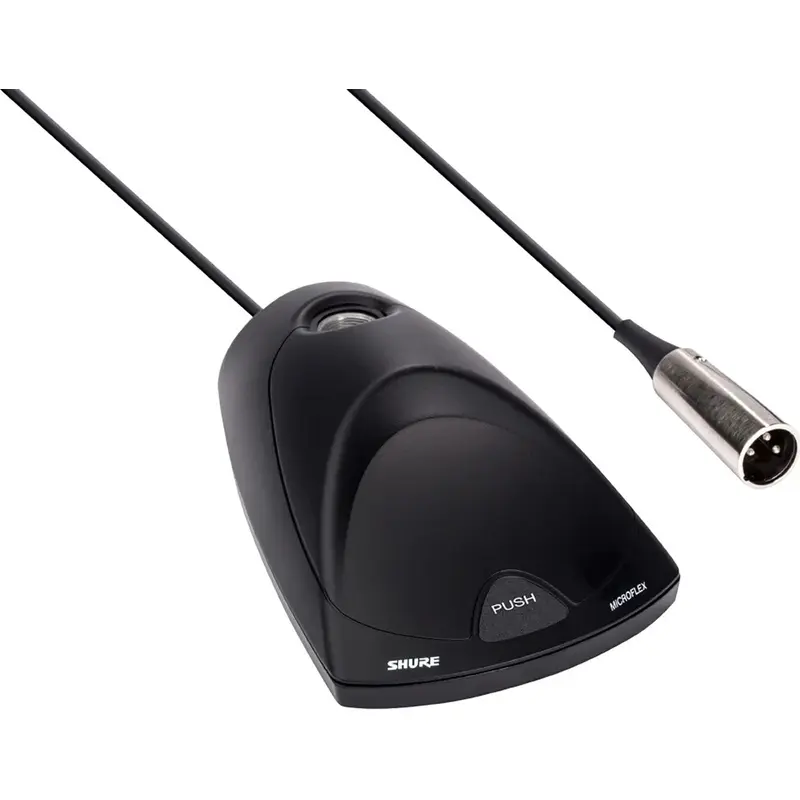 Shure MX400DP Desktop Base Mount for MX405/10/15 Microflex Gooseneck Microphones