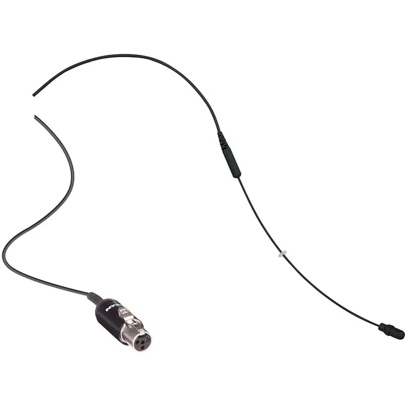 Shure RPMDH5B/O-MTQG Boom Arm and Cable Assembly for DH5 Headset Microphone - MTQG Connector - Black