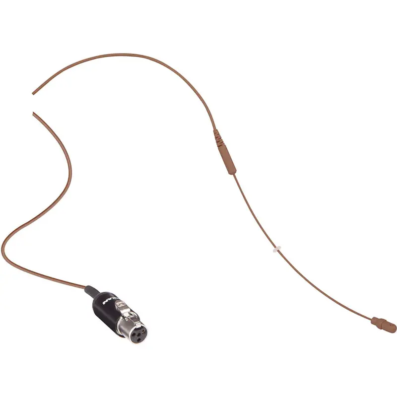 Shure RPMDH5C/O-MTQG Boom Arm and Cable Assembly for DH5 Headset Microphone - MTQG Connector - Cocoa