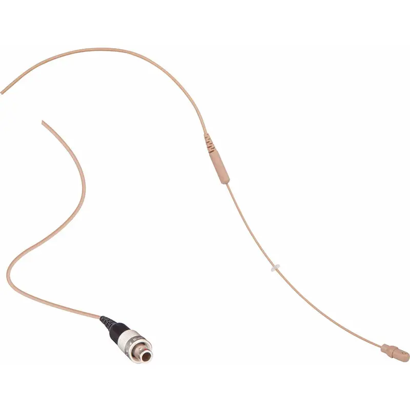 Shure RPMDH5T/O-LM3 Boom Arm and Cable Assembly for DH5 Headset Microphone - LEMO3 Connector - Tan