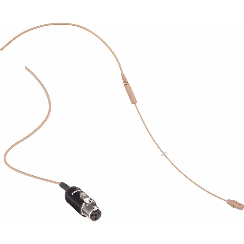 Shure RPMDH5T/O-MTQG Boom Arm and Cable Assembly for DH5 Headset Microphone - MTQG Connector - Tan