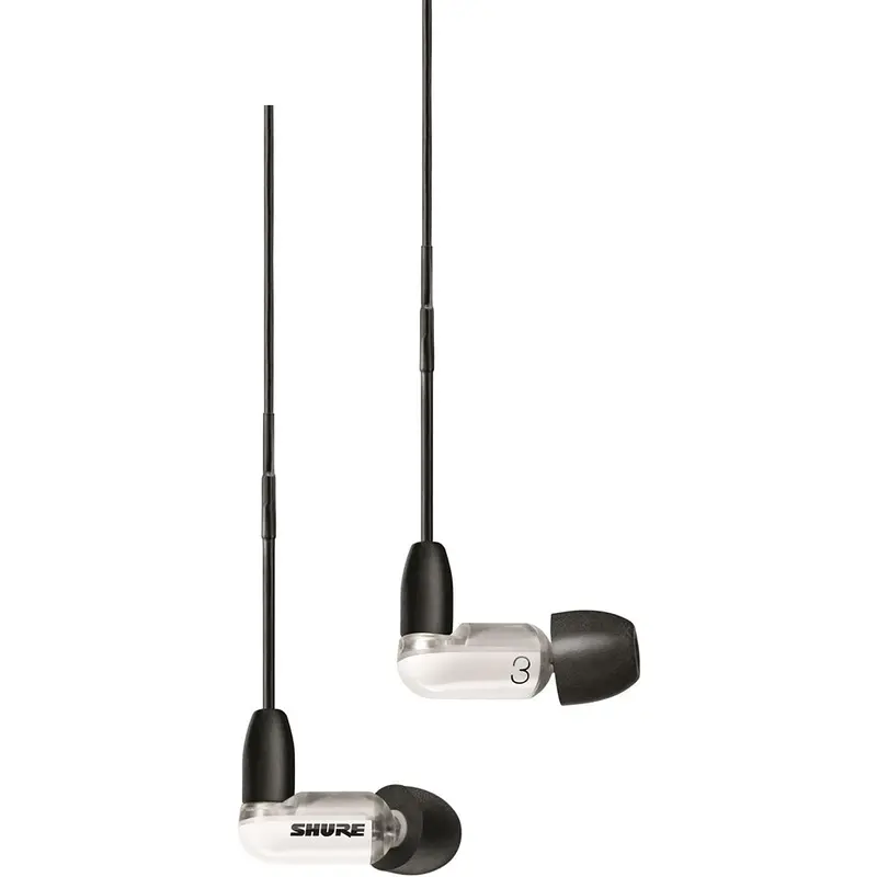 Shure SE31BAWUNI AONIC 3 Sound Isolating Earphones - White