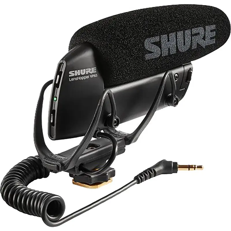 Shure VP83 Lenshopper Camera-Mount Shotgun Microphone