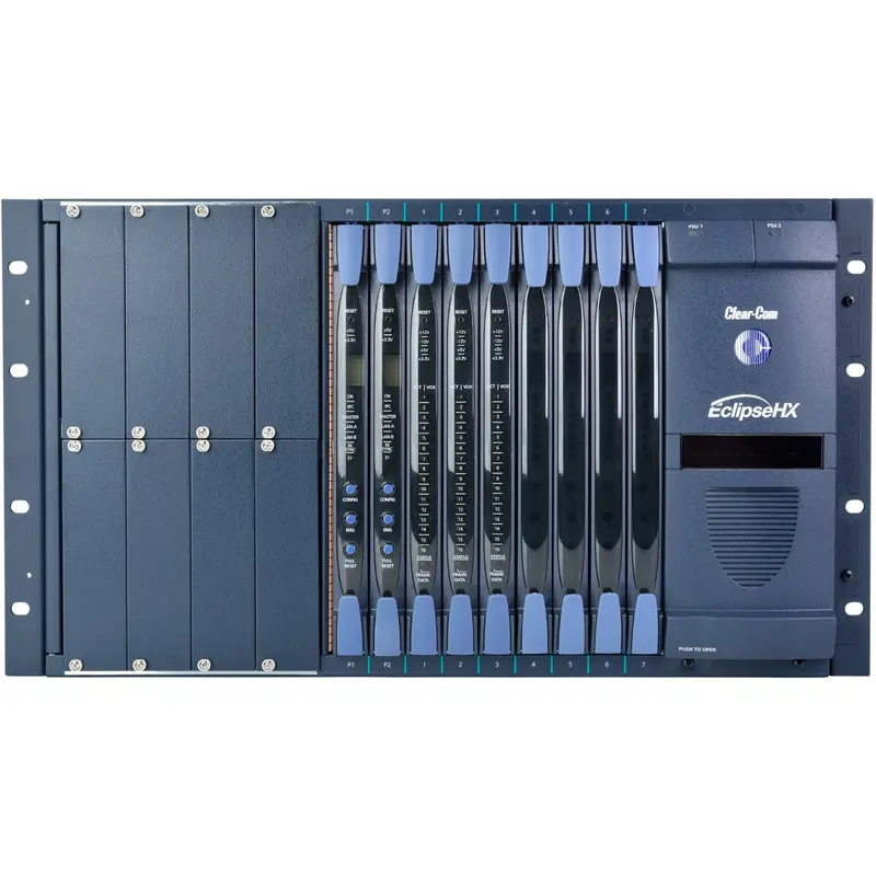 Clear-Com Eclipse HX-MEDIAN-48P Intercom Frame with 48 Ports
