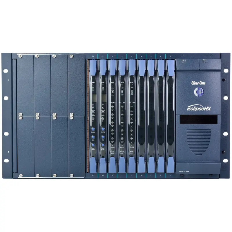 Clear-Com Eclipse HX-MEDIAN-64P Intercom Frame with 64 Ports