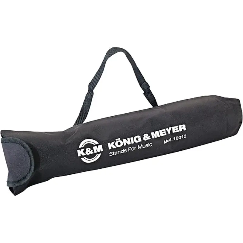 K&M 10012.000.00  Music Stand Carrying Case - Waterproof Nylon - Black