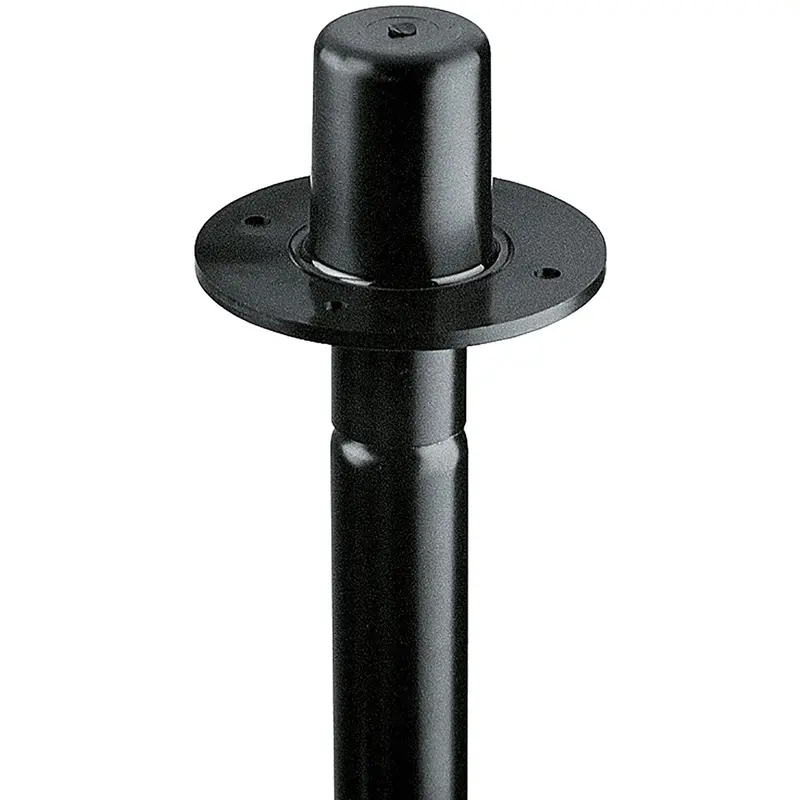 K&M 19654.000.55 Flange Adapter for Speaker Stand- Black