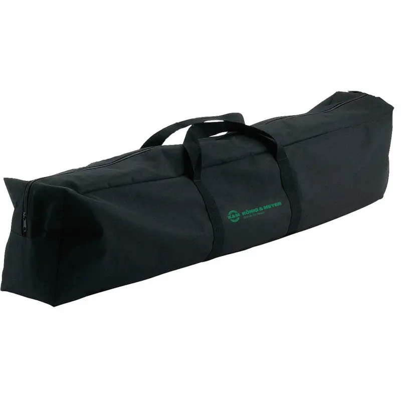 K&M 21313.000.00 Carrying Case for Speaker / Light Stands (Holds Two) - Nylon Waterproof - Black