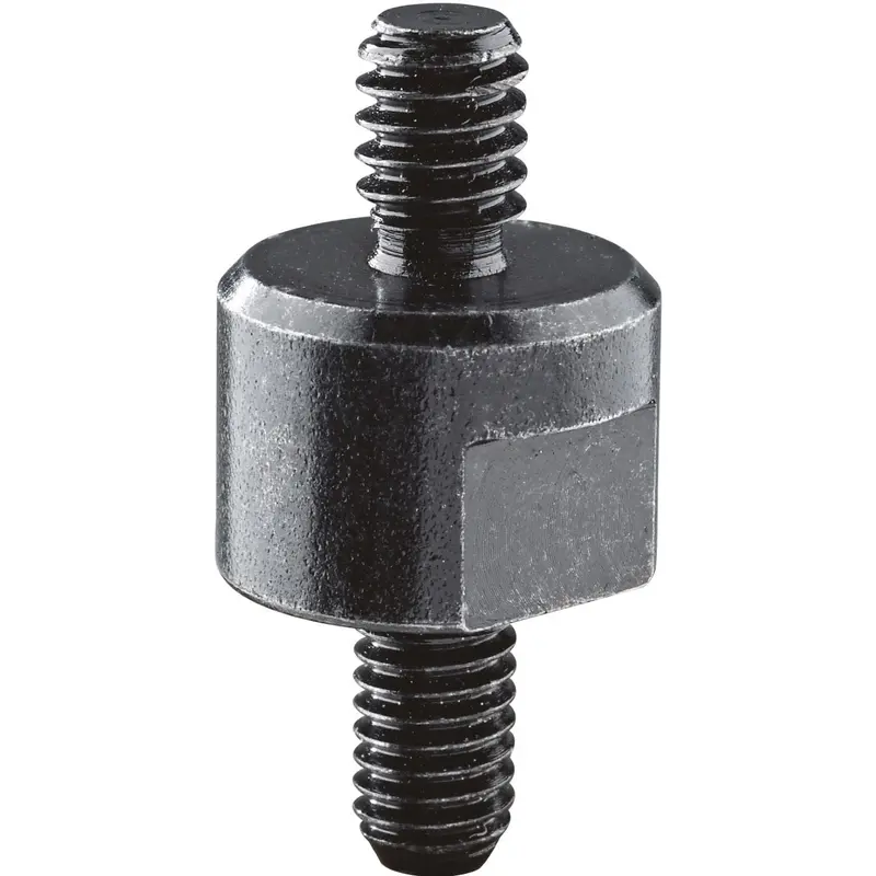 K&M 23721.100.25 Threaded Bolt - 1/4 Inch - Black
