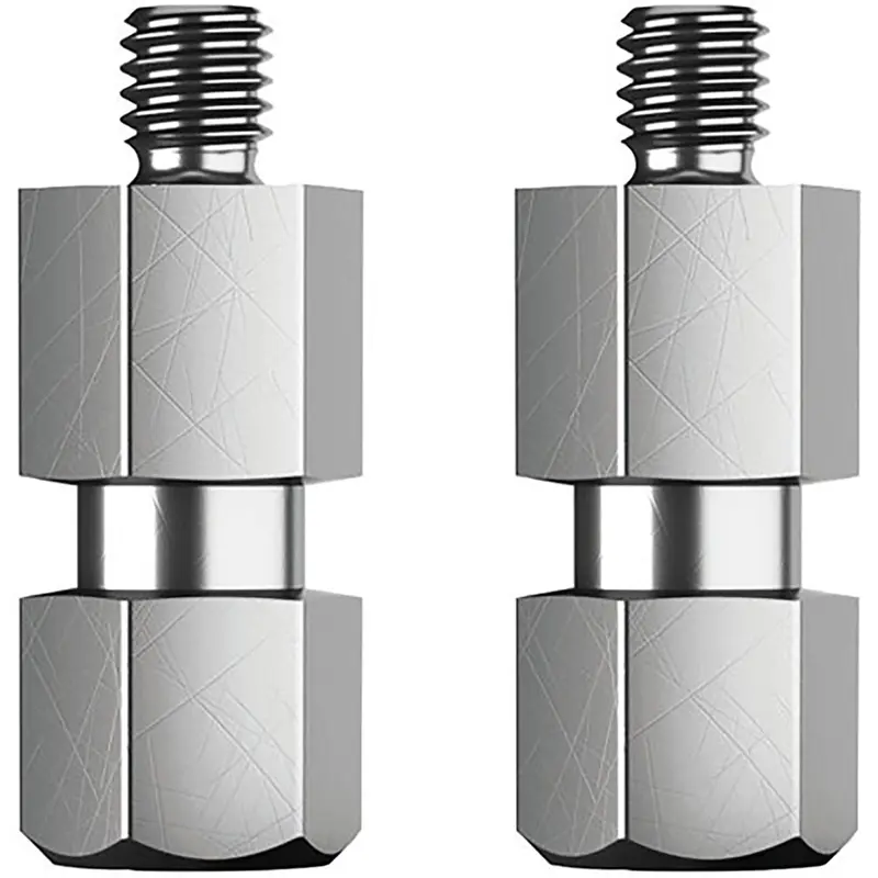 K&M 23903.300.29 Quick-Release Bolt - 3/8 Inch Thread - Zinc Plated (2 Pieces)