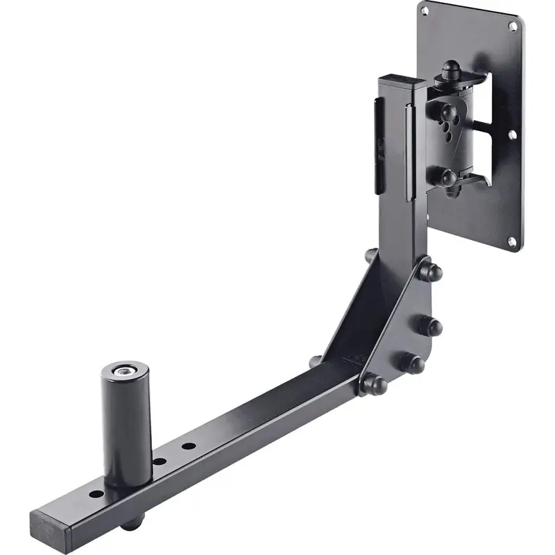 K&M 24173.000.55 Wall Mount for Speaker Cabinets - Black