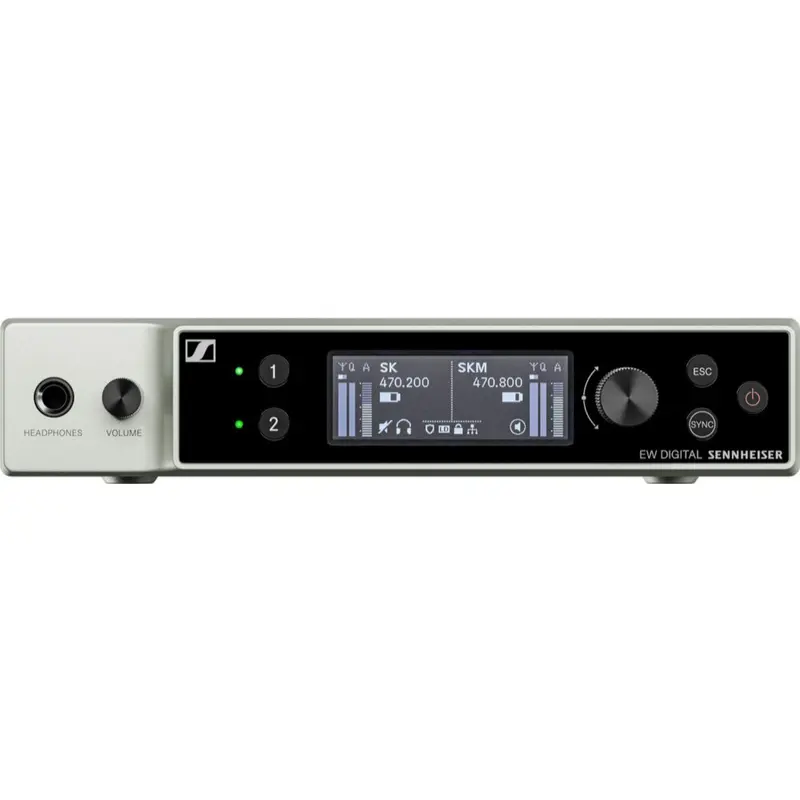 Sennheiser EW-DX EM 2 DANTE (Q1-9) Digital Rackmount Receiver with Dante