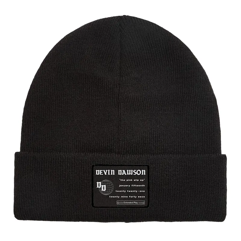 Globe Patch Beanie