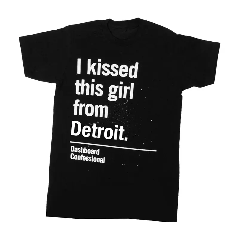 Kissed A Girl Detroit T-Shirt