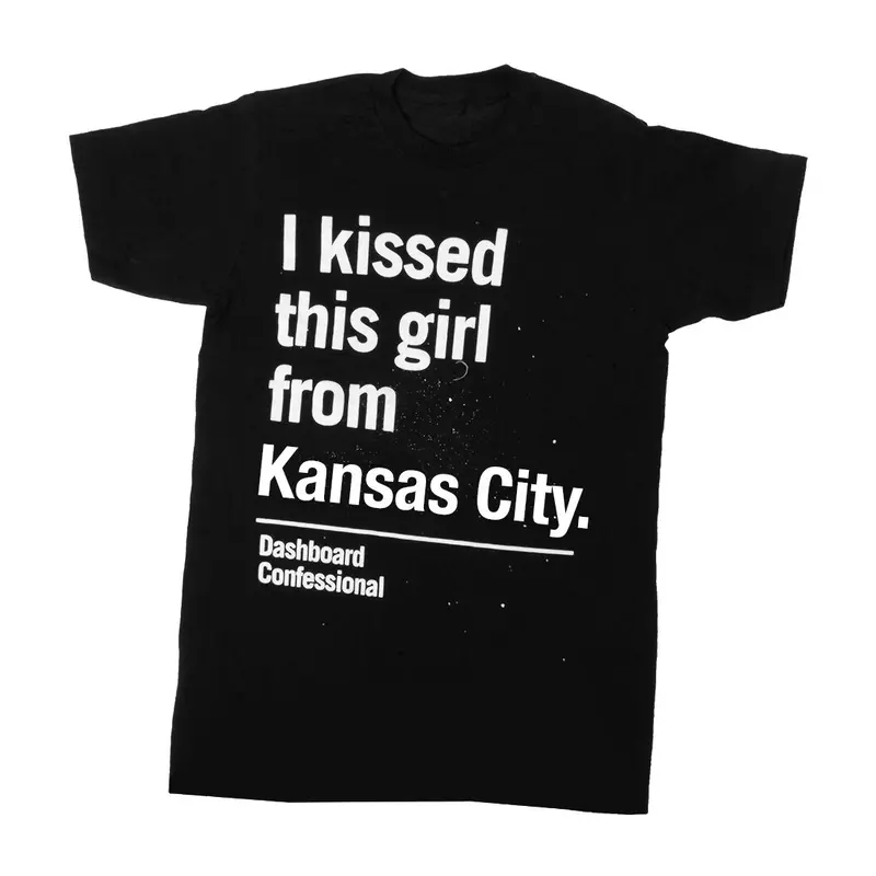 Kissed A Girl Kansas City T-Shirt (LARGE ONLY)