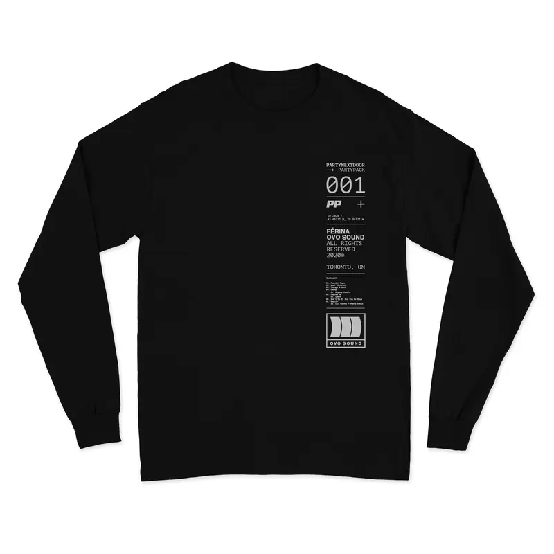 PARTYPACK Long Sleeve T-Shirt