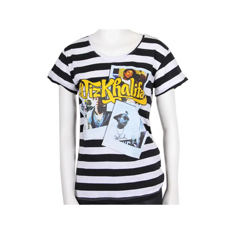 Snapshots Juniors Custom Striped T-Shirt