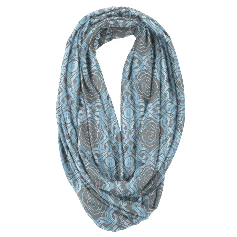 Weave Rose Infinity Scarf