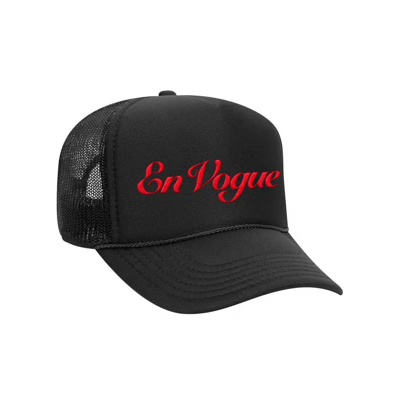 En Vogue Black Trucker Hat