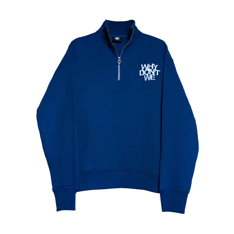 Why Don't We Quarter Zip Fleece (Navy)