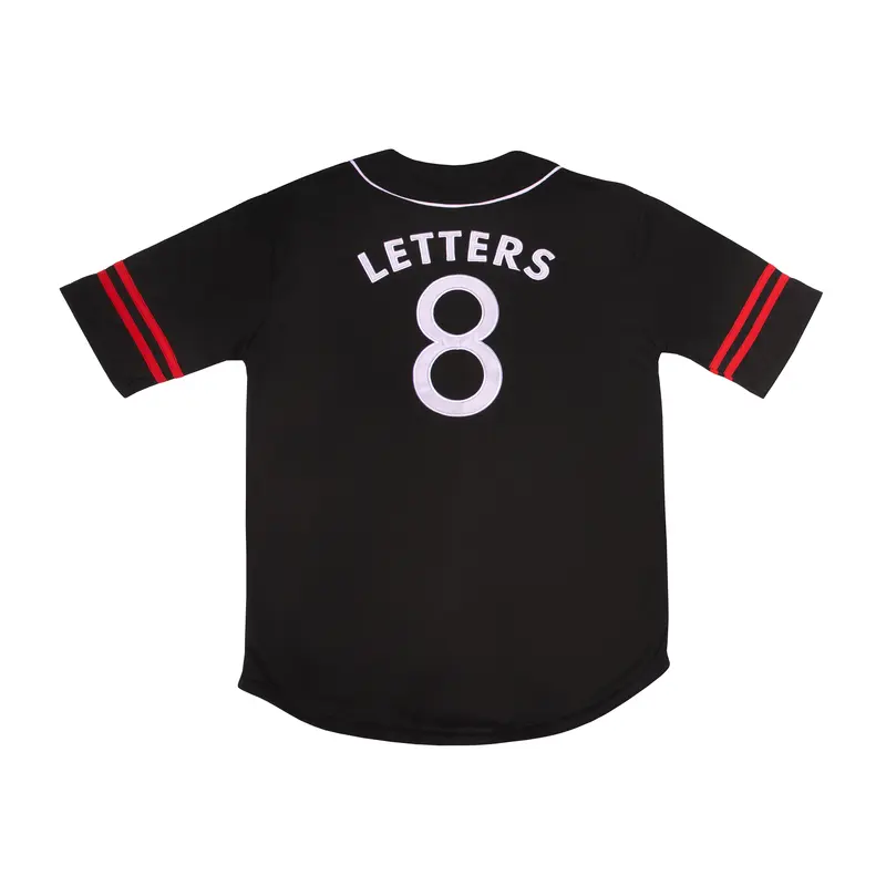 8 Letters Baseball Jersey
