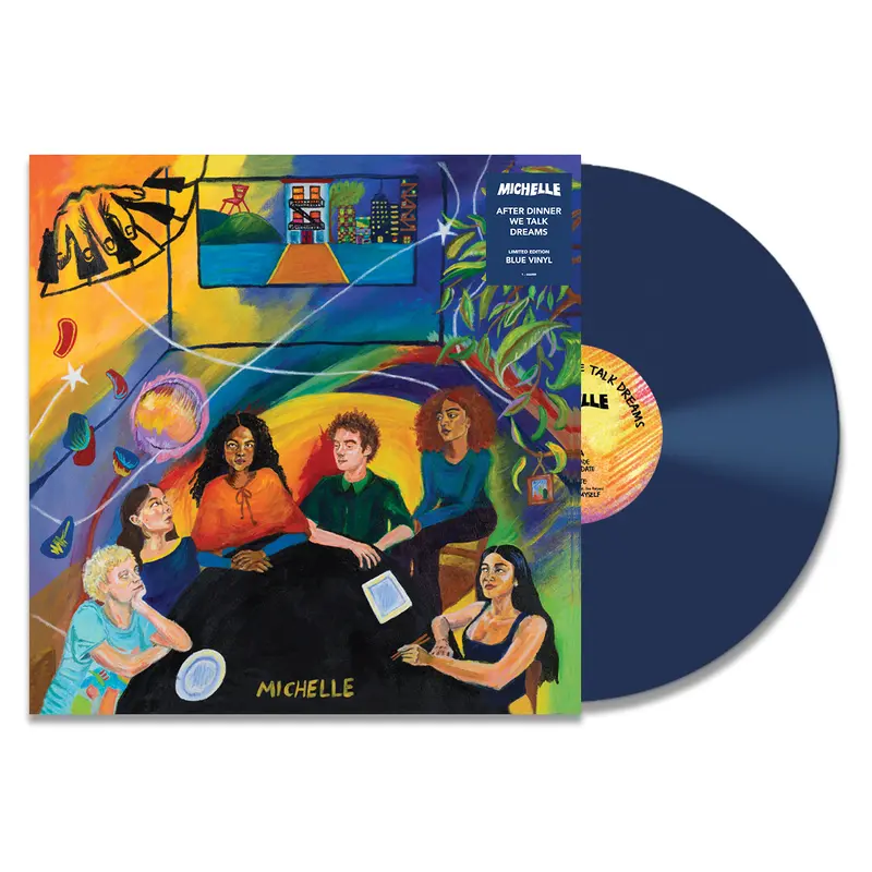 AFTER DINNER, WE TALK DREAMS Limited Edition Blue Vinyl