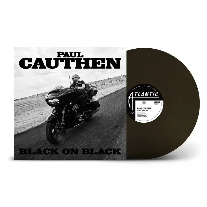 Black on Black Vinyl LP