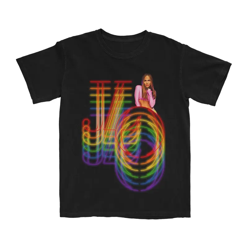 JLO Rainbow Repeat T-Shirt