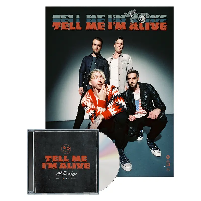 Tell Me Im Alive CD & Poster