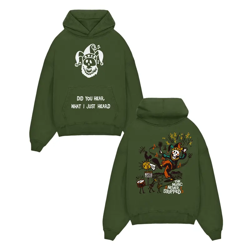 The Music Never Stopped Hoodie
